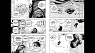 Kaido saying that Luffy apparently couldn't be Joyboy either, with either clearly being emphasized. (Image via Shueisha Shonen Jump+ app)